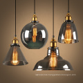 Creative Retro Vintage Glass Pendant Light Fixtures Ceiling Chandelier Lamp for Home Bar